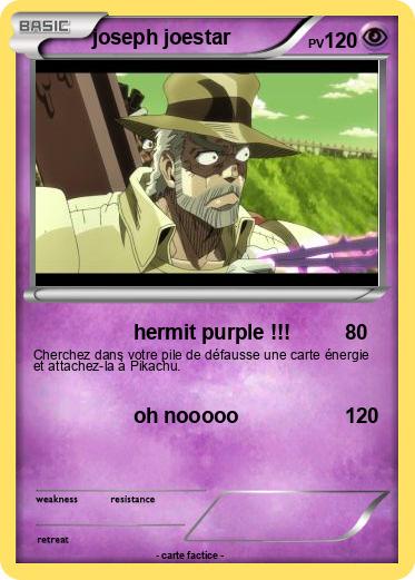 Pokemon joseph joestar