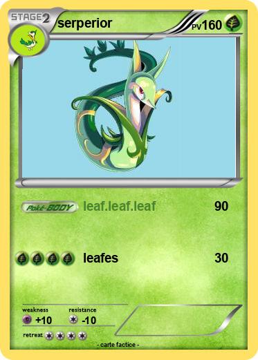 Pokemon serperior