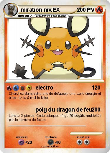 Pokemon miration niv.EX