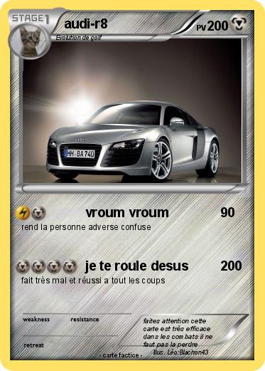 Pokemon audi-r8