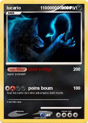 Pokemon lucario                1100000000000
