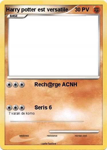 Pokemon Harry potter est versatile
