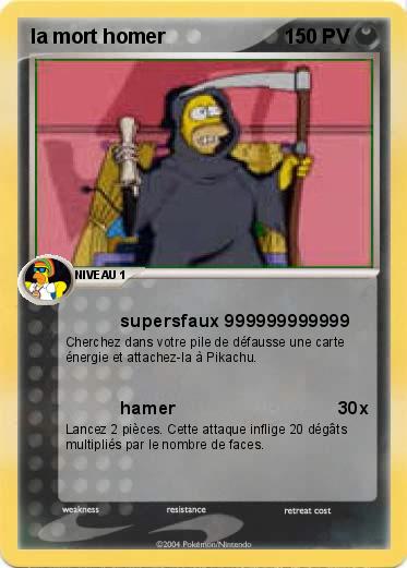 Pokemon la mort homer