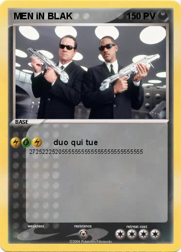 Pokemon MEN iN BLAK