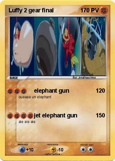 Pokemon Luffy 2 gear final