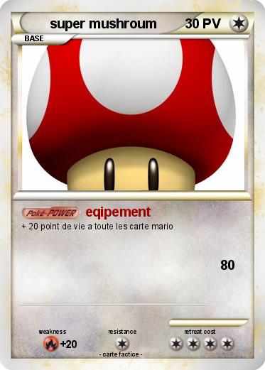 Pokemon super mushroum