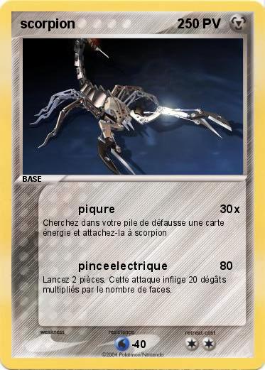 Pokemon scorpion                            2