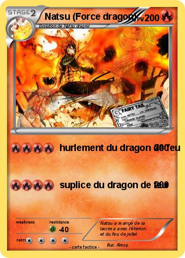 Pokemon Natsu (Force dragon)