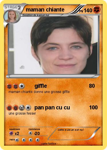 Pokemon maman chiante