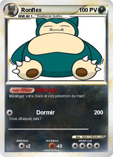 Pokemon Ronflex