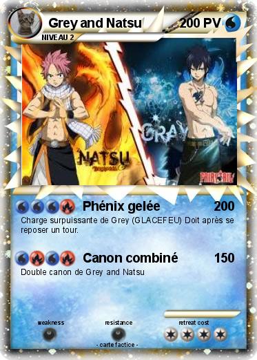 Pokemon Grey and Natsu