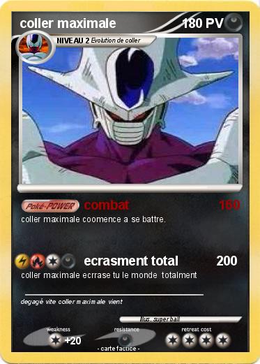 Pokemon coller maximale