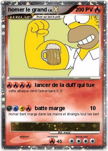 Pokemon homer le grand