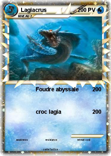 Pokemon Lagiacrus