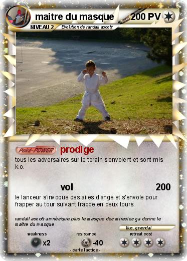Pokemon maitre du masque