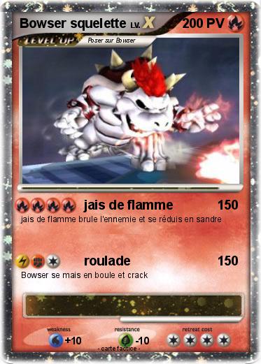 Pokemon Bowser squelette