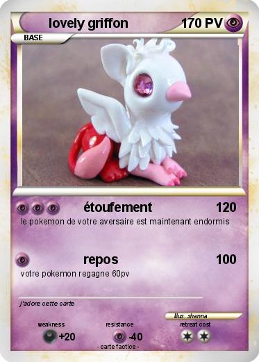 Pokemon lovely griffon