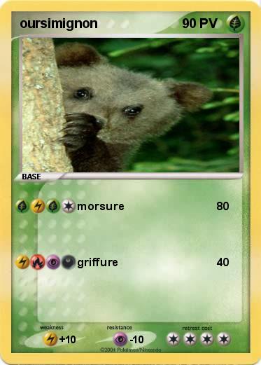 Pokemon oursimignon