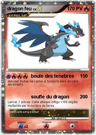 Pokemon dragon feu