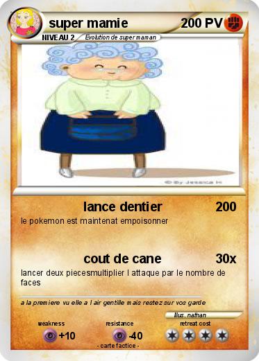 Pokemon super mamie