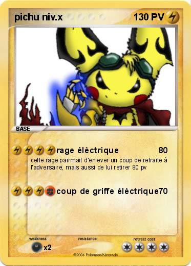 Pokemon pichu niv.x