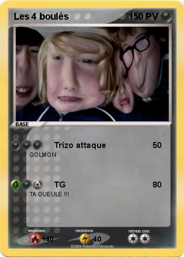 Pokemon Les 4 boulés