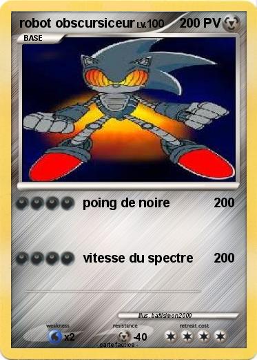 Pokemon robot obscursiceur