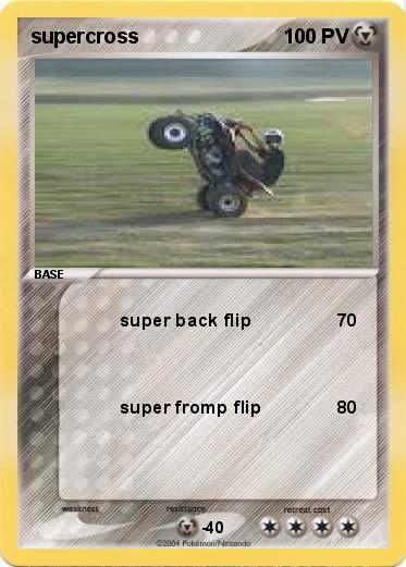 Pokemon supercross