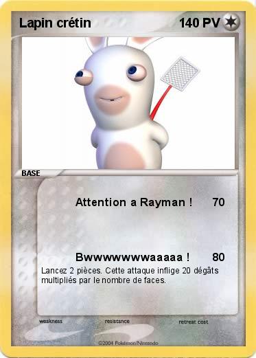 Pokemon Lapin crétin