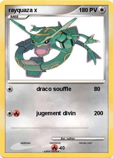 Pokemon rayquaza x
