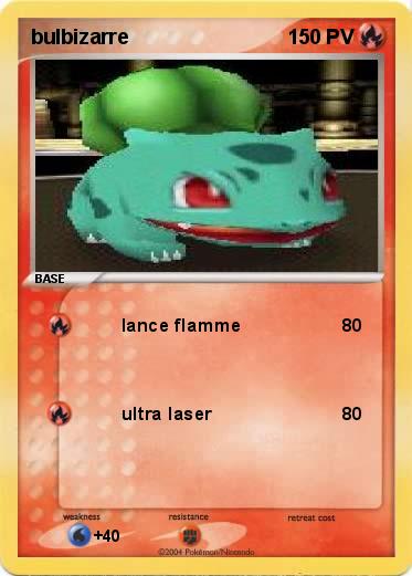 Pokemon bulbizarre