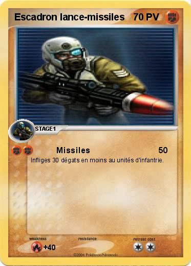 Pokemon Escadron lance-missiles