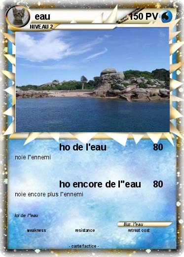 Pokemon eau