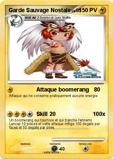 Pokemon Garde Sauvage Nostale