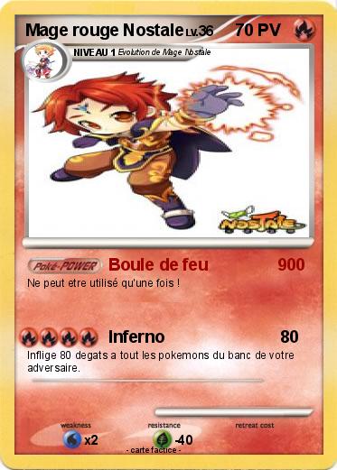 Pokemon Mage rouge Nostale