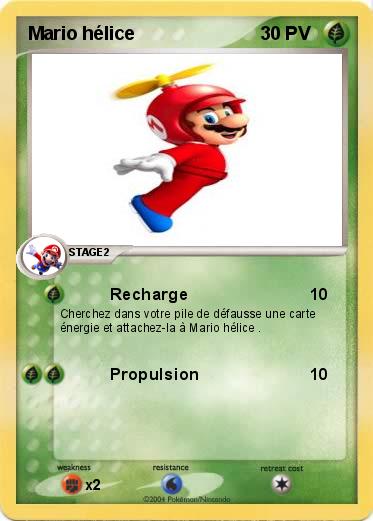 Pokemon Mario hélice