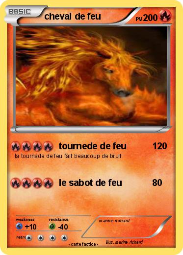 Pokemon cheval de feu