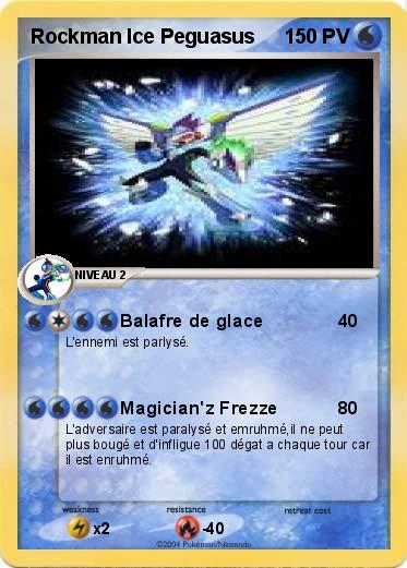 Pokemon Rockman Ice Peguasus