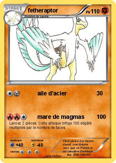 Pokemon fetheraptor