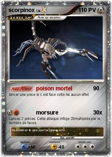 Pokemon scorpinox