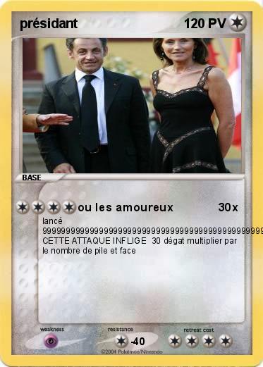 Pokemon présidant