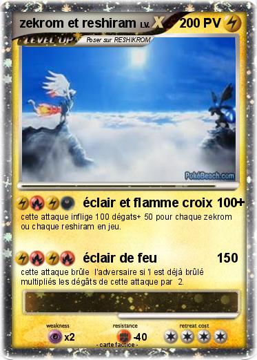 Pokemon zekrom et reshiram
