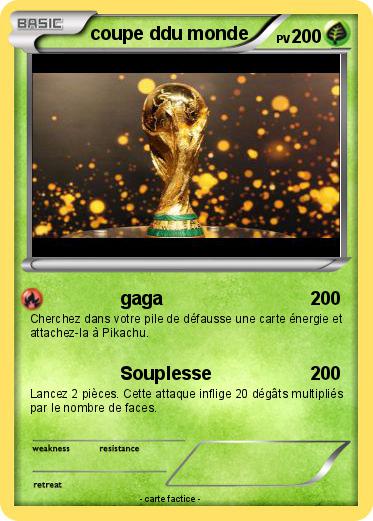 Pokemon coupe ddu monde