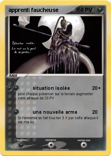 Pokemon apprenti faucheuse