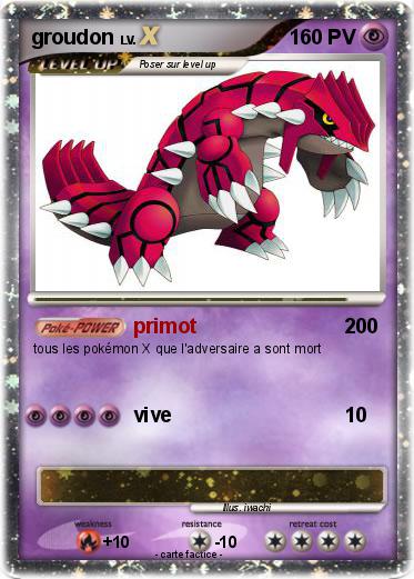 Pokemon groudon