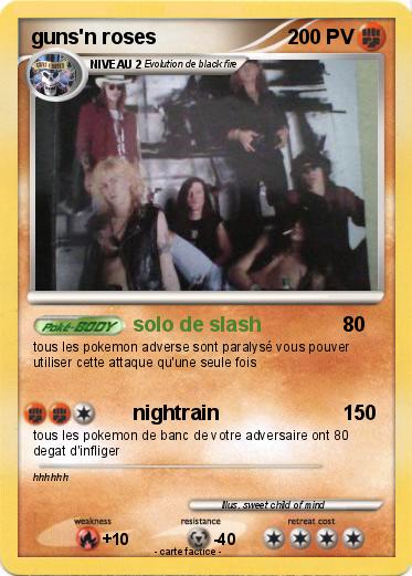 Pokemon guns'n roses
