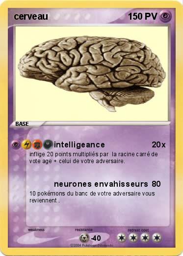 Pokemon cerveau