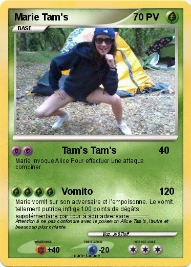 Pokemon Marie Tam's