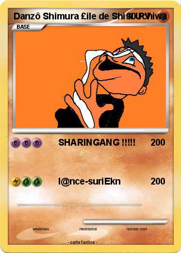 Pokemon Danzô Shimura £ile de Shisi Uchiwa