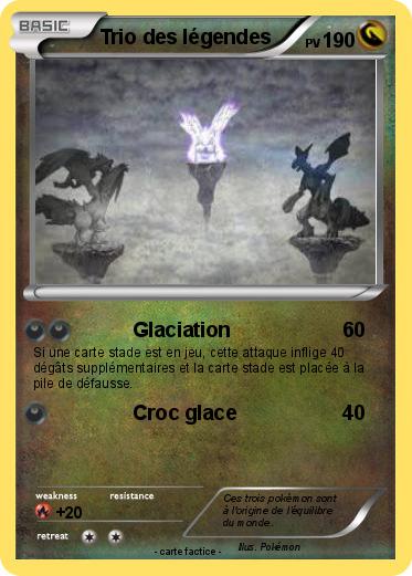 Pokemon Trio des légendes